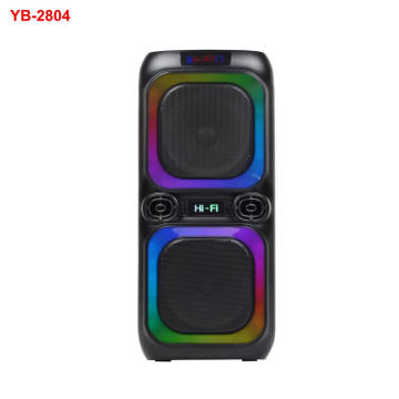 Guangzhou Factory Hot selling subwoofer trolley speaker karaoke subwoofer YB-2804